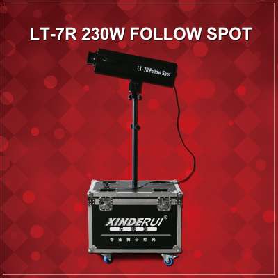 230W FOLLOW SPOT LIGHT FOR WEDDING ,STAGE PERFORM ,CLUBS